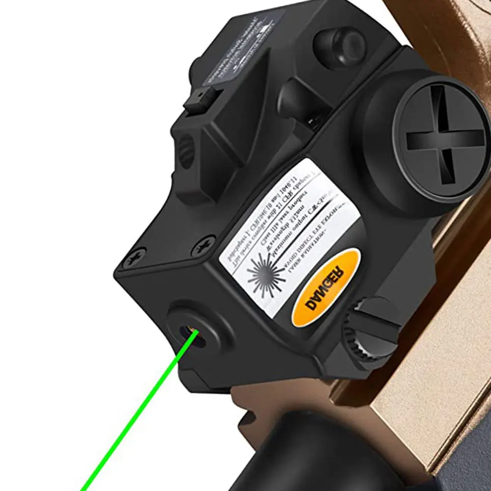 

Dropshipping Laserspeed LS-L2-G Mini Green Laser Sight Self Defense Taurus G2C G3C Glock 17 19 Pistol Mira Laser with Battery