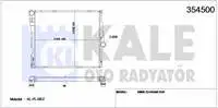 

Водяной радиатор двигателя 354500 N47 N46 M54 M57 X3 E83