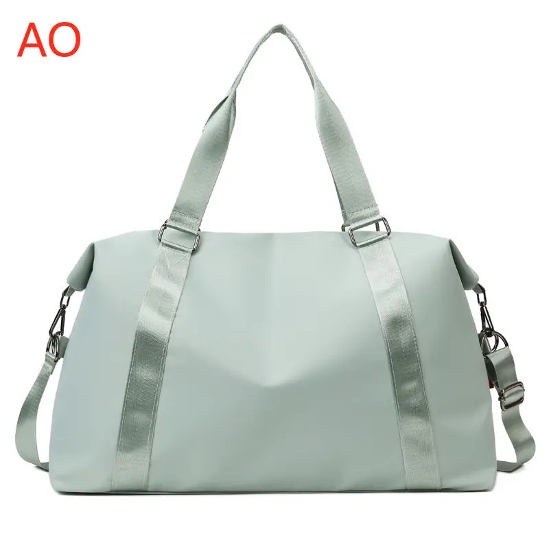 Outdoor Waterproof Oxford Sports Gym Bags for Men Women Training Fitness Travel Handbags Yoga Mat Sport Bags Travel Duffel Bags