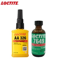 50ml loctite 326 7649 structural adhesive accelerator bonding car interior rearview mirror magnetic steel sealing strong glue