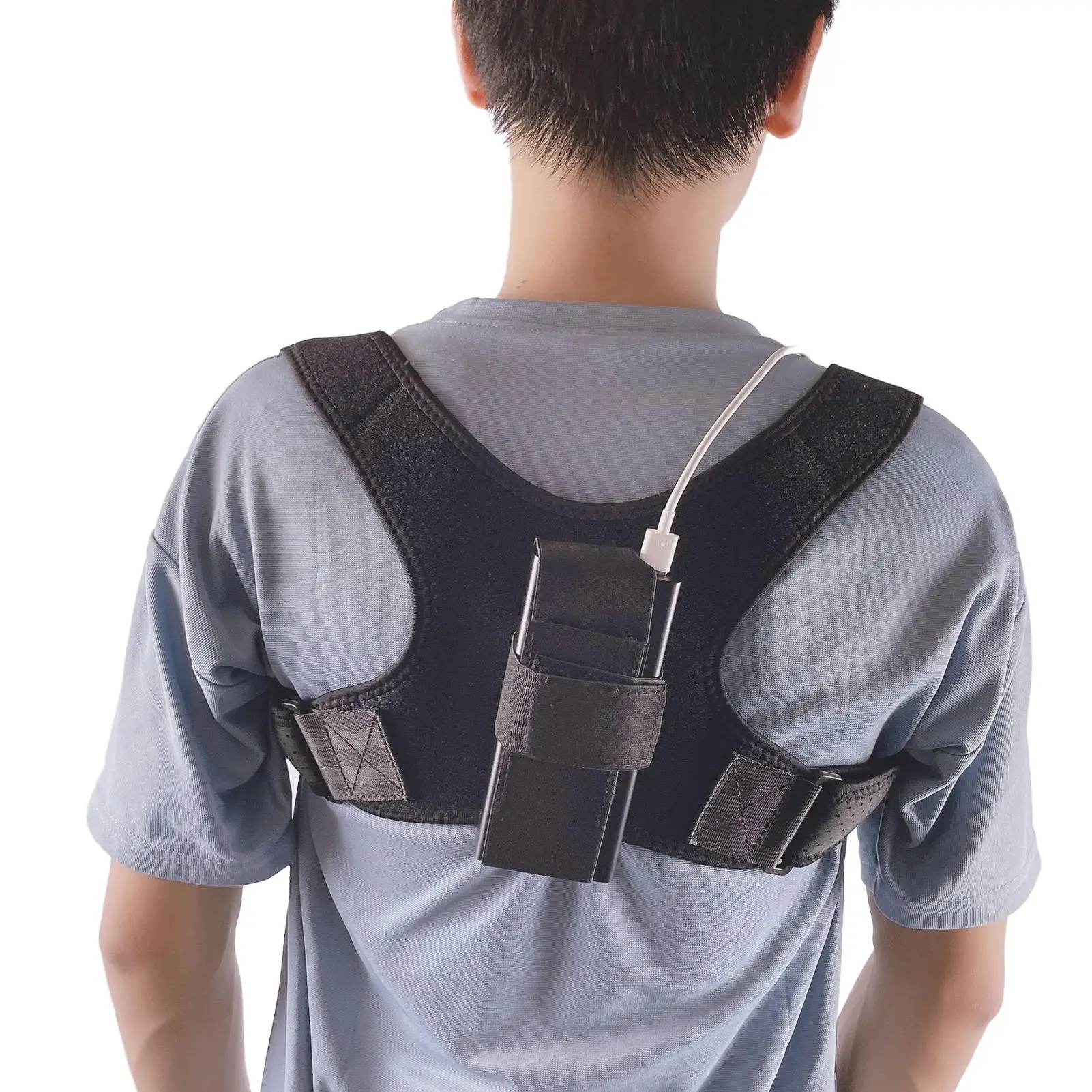 

Power Bank Backpack Back Strap Adjustable Shoulder Magic Sticker Holder Belt Bundle For Oculus Quest 2 Battery Shoulder Belt