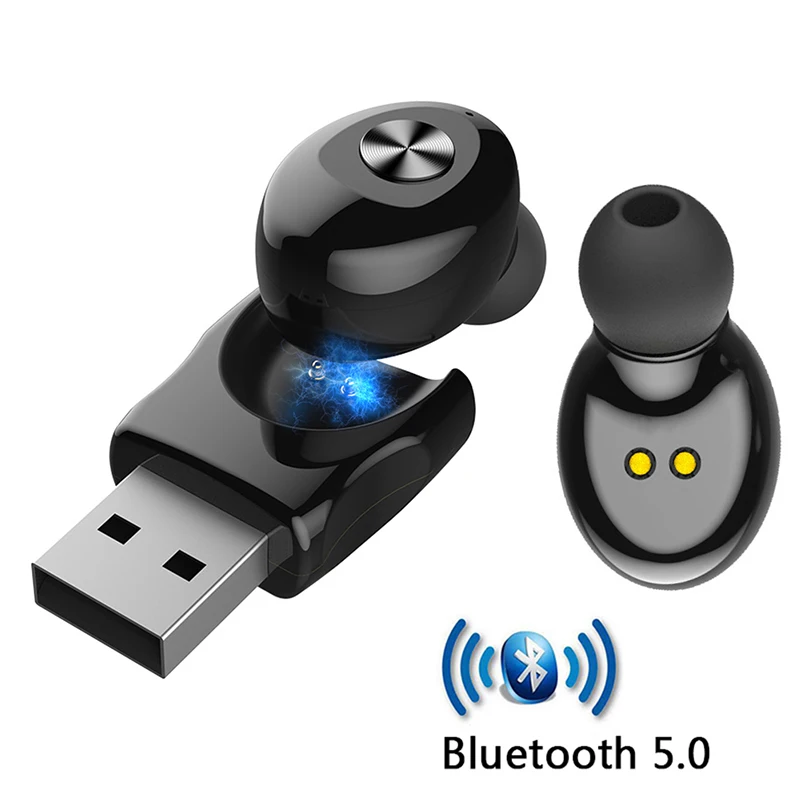 

XG12 Wireless Bluetooth 5.0 Earphone Stereo Mini Earbud Magnetic HIFI Sound Sport Handsfree In Ear Headset with Mic for Phone