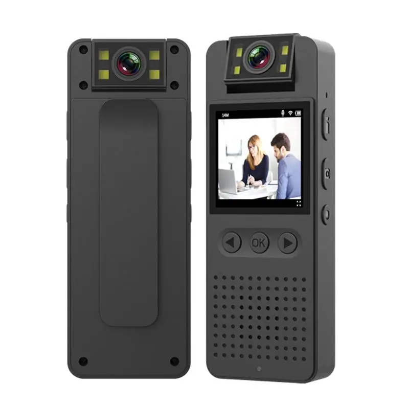 

Polices Body Camera 1080P Body Video Recorder With Audio And Video Recording 1.5 Inch LCD Screen 1400mAh Battery Wearable Body