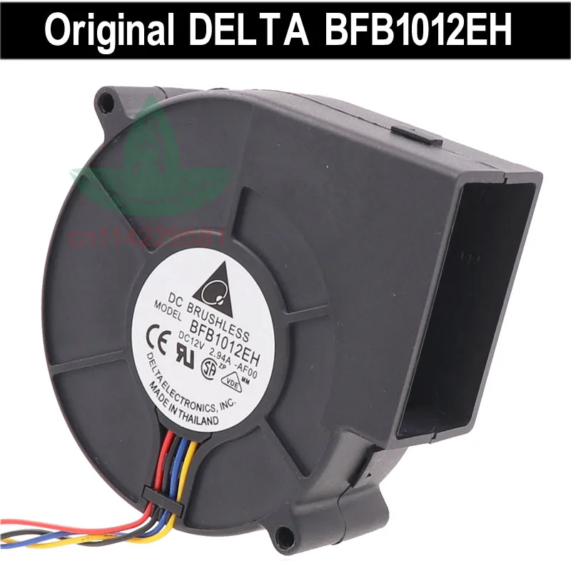 

New Delta BFB1012EH PWM Blower 9733 97x97x33mm 12V 2.94A Large Air Flow 110V 220V AC Powered Fan
