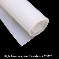 1Pcs Siliconen Rubber Mat Hoge Temperatuur Weerstaan Sheet Plate 600x600x1mm