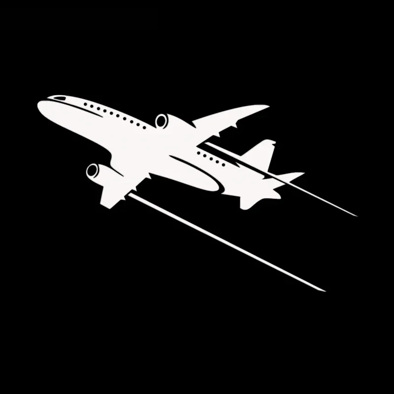 

Самолеты, наклейки, наклейки на стену ноутбука, водонепроницаемые, солнцезащитные автомобильные аксессуары из ПВХ, 20 см * 12 см