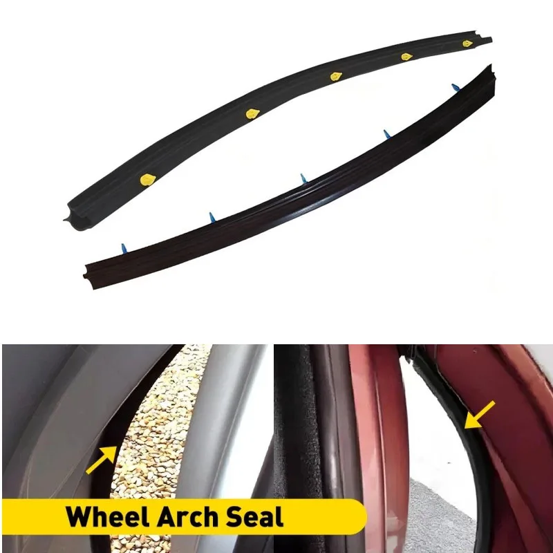 Фото Уплотнительная лента для передних колесных арок RV для VW Transporter T5 / T6 2003+ (левая и правая), комплект уплотнителей для защиты от непогоды. №1
