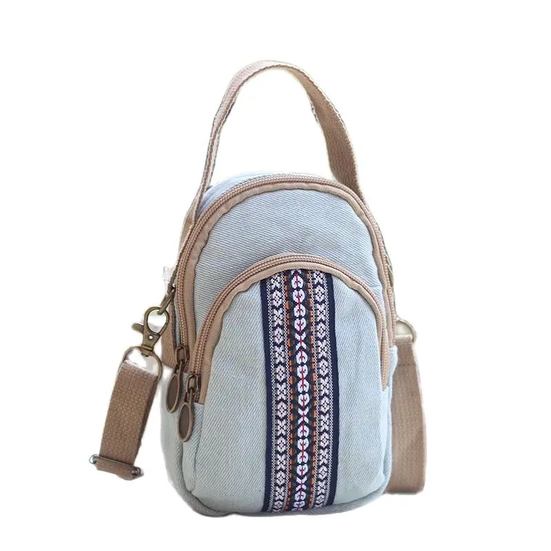 

Canvas National Women's Tote Handbags Ladies Shoulder Crossbody Money Bags Female Phone Pouches Bolso Mujer Bolsa for Girls