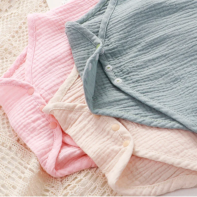 Летние Комбинезоны для маленьких мальчиков и девочек детский однотонный