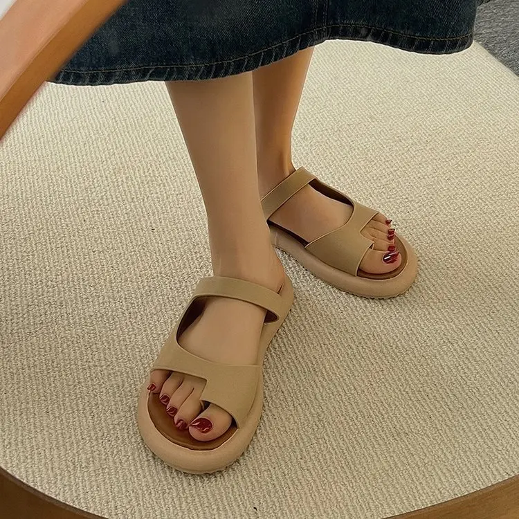 

Women The 2023 New Soft Soled Leisure Beach Shoes Fairy Slippers For Summer Sandals Fashion Slippers Women