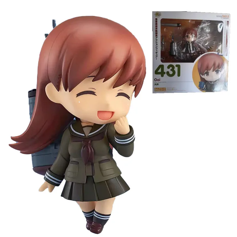 

100% Original Good Smile Nendoroid GSC 431 Kantai Collection Kan Colle Ooi Anime Figure Model Collecile Action Toys Gifts