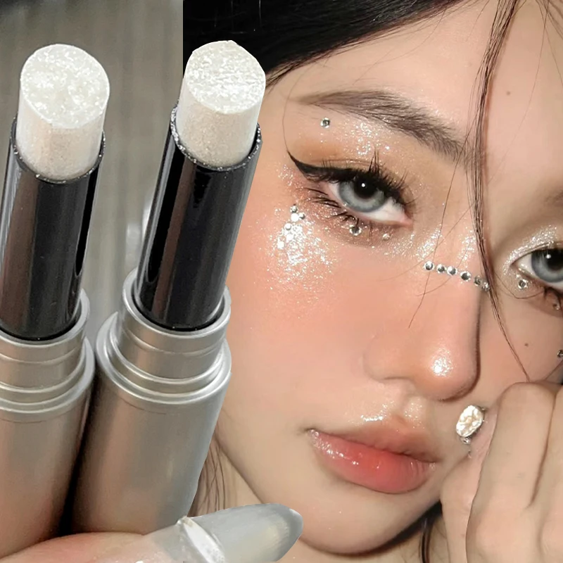 Стойкие отбеливающие тени для век хайлайтер контуры натуральные перламутровые