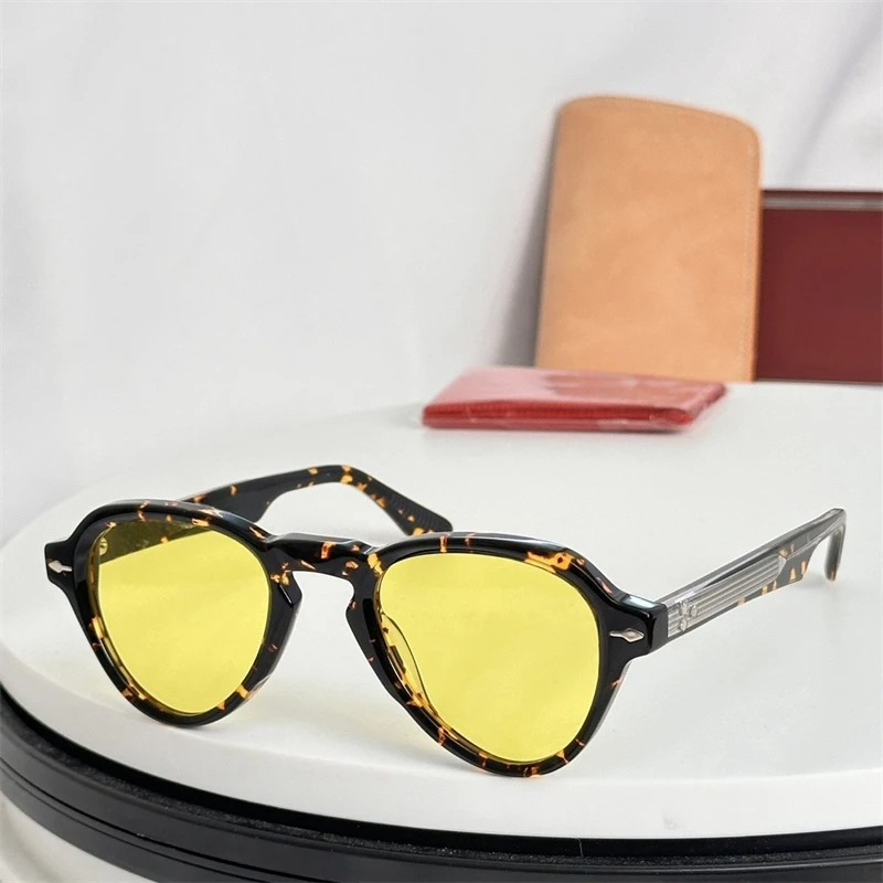 HATFIELD солнцезащитные очки для женщин и мужчин JACQUE толстые ацетатные овальные