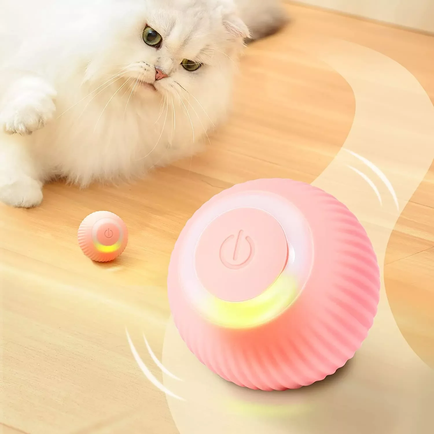 

NEW2023 Smart Cat Toys Rolling Ball Cat Toy Ball Self-Hi Artifact Cats Training Intelligent Amusing Cat Ball Pet Accessories