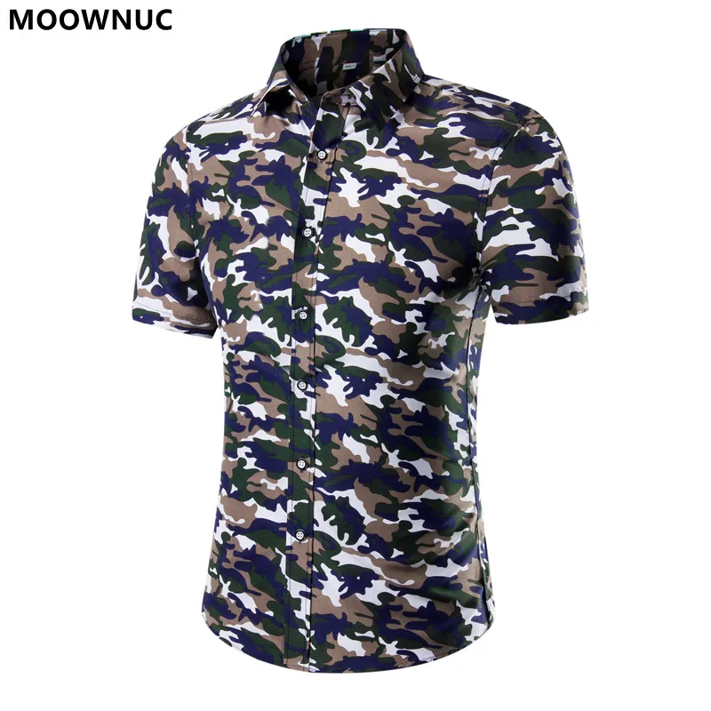 

2022 Summer New Men's Brand Fashion Casual Floral Short Sleeve Shirt Comfortable Breathable Men's High-Quality Shirt Size M-5XL