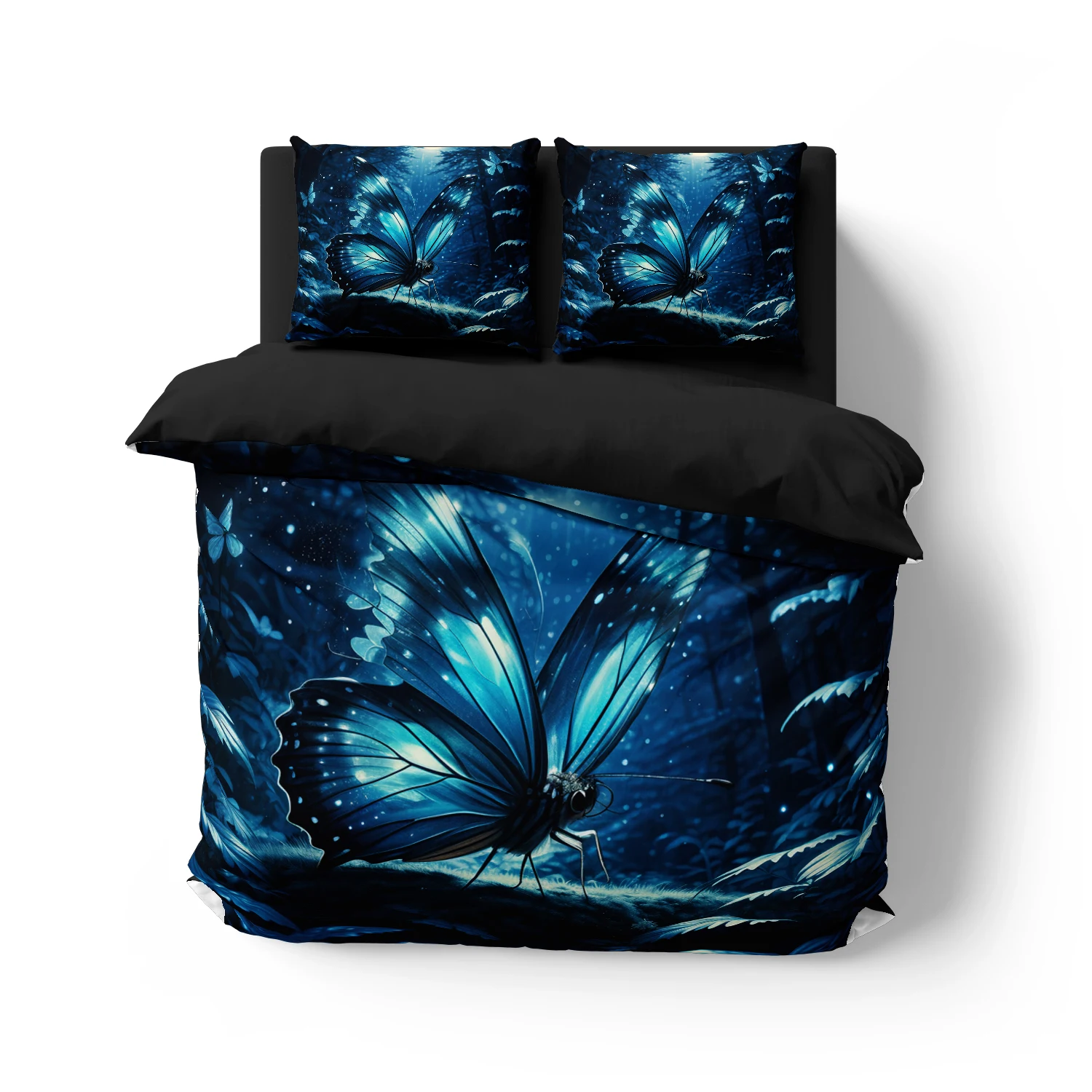 Роскошный комплект пододеяльников-бабочек из 2/3 шт. — ультрамягкое