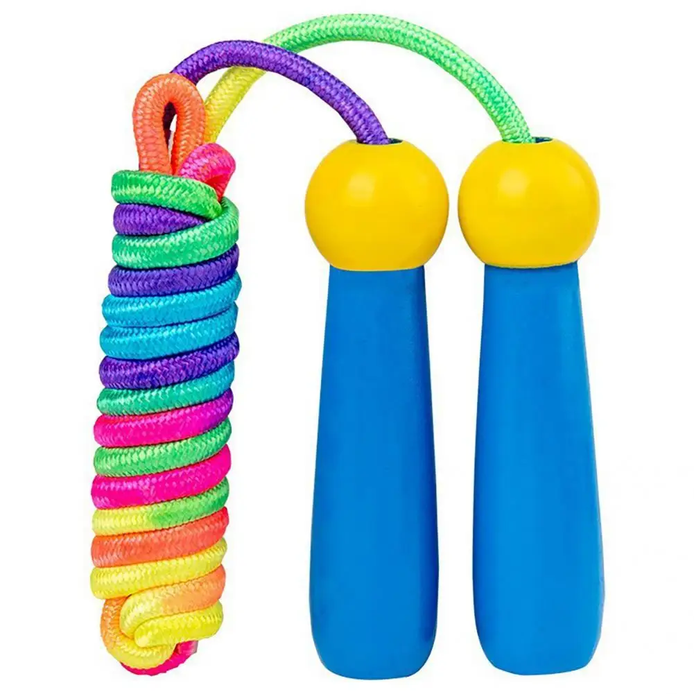 

Practical Kids Portable Training Skipping Rope Fitness Skipping Rope Wear-resistant Compact