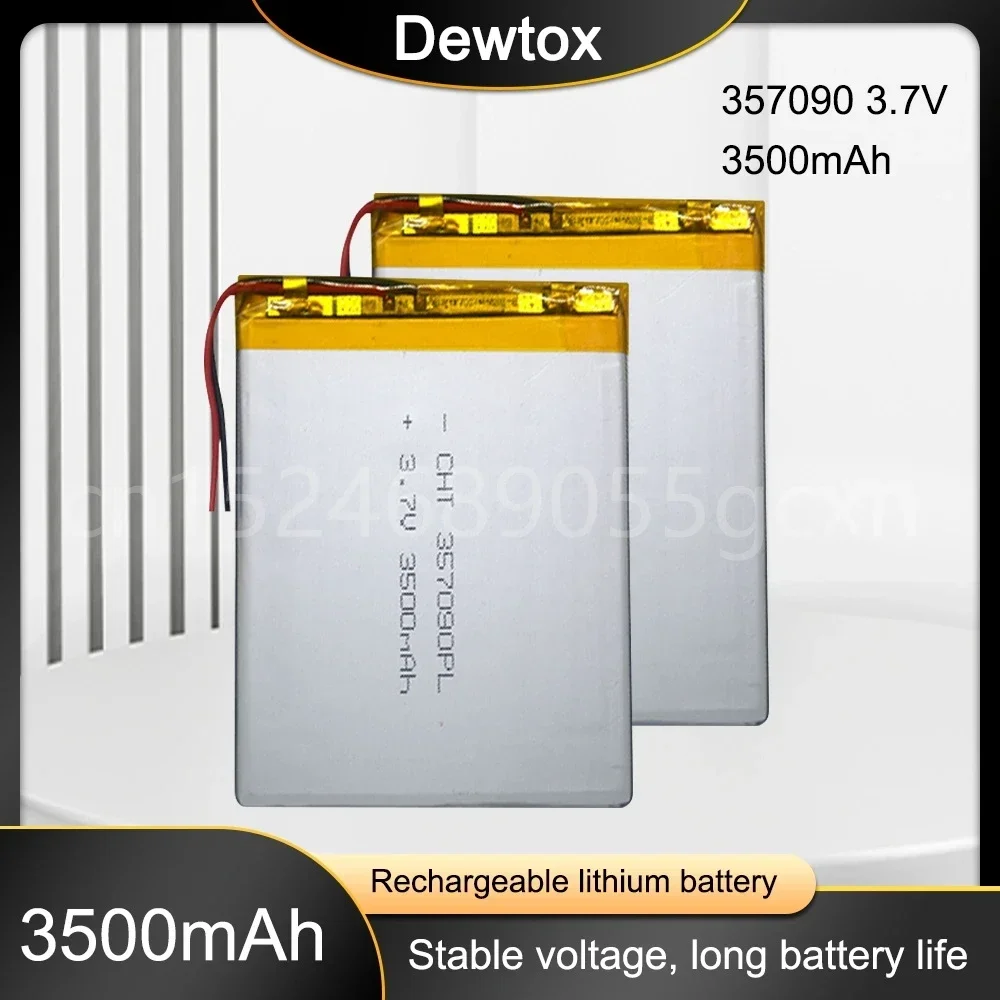 Lipo Cells 3 7 В 357090 Литий-полимерные аккумуляторные батареи 3500 мАч для Suo Lixin S18 7/8/9