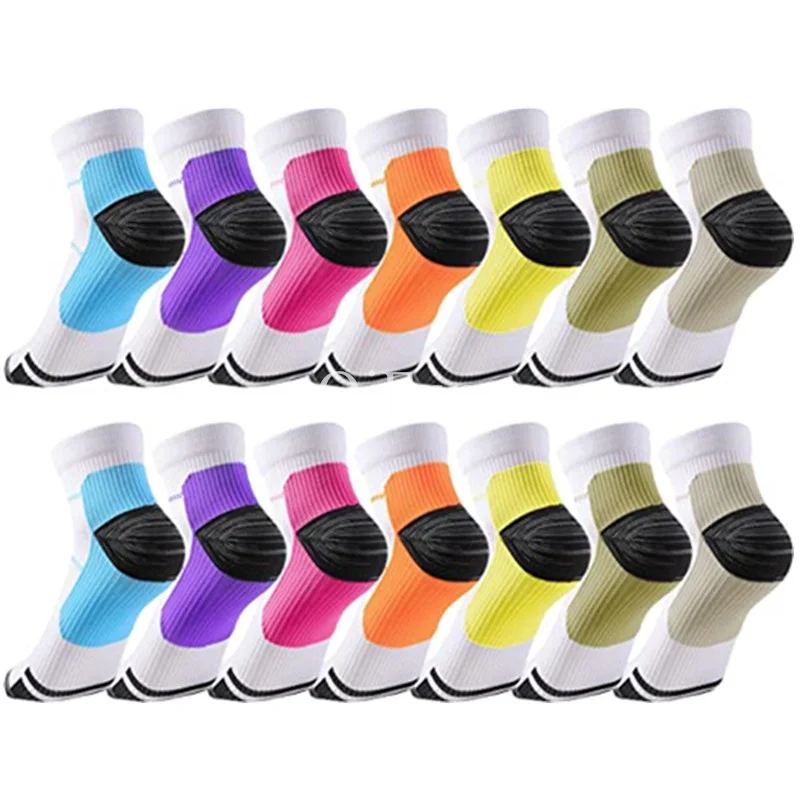 

Compression Socks Running Sports Socks Fit for Plantar Fascia Compression Socks Sweat-absorbent Breathable Pressure Socks