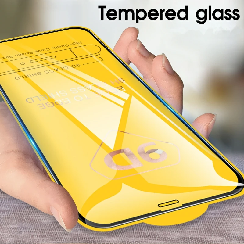 3Pcs 9D Tempered Glass for IPhone 14 13 12 11 Pro Max Screen Protector for IPhone X Xr Xs Max 7 8 6 Plus SE2020 Full Cover Glass