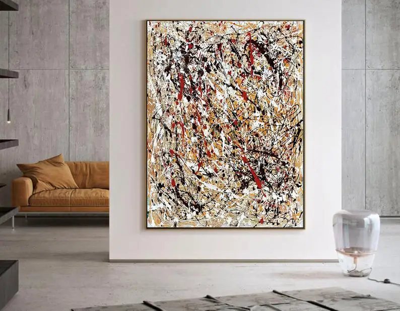 

Expressionism Colorful Minimalist Modern Painting Wall Art on Canvas Abstract Painting Original Largeabstract oil abstract