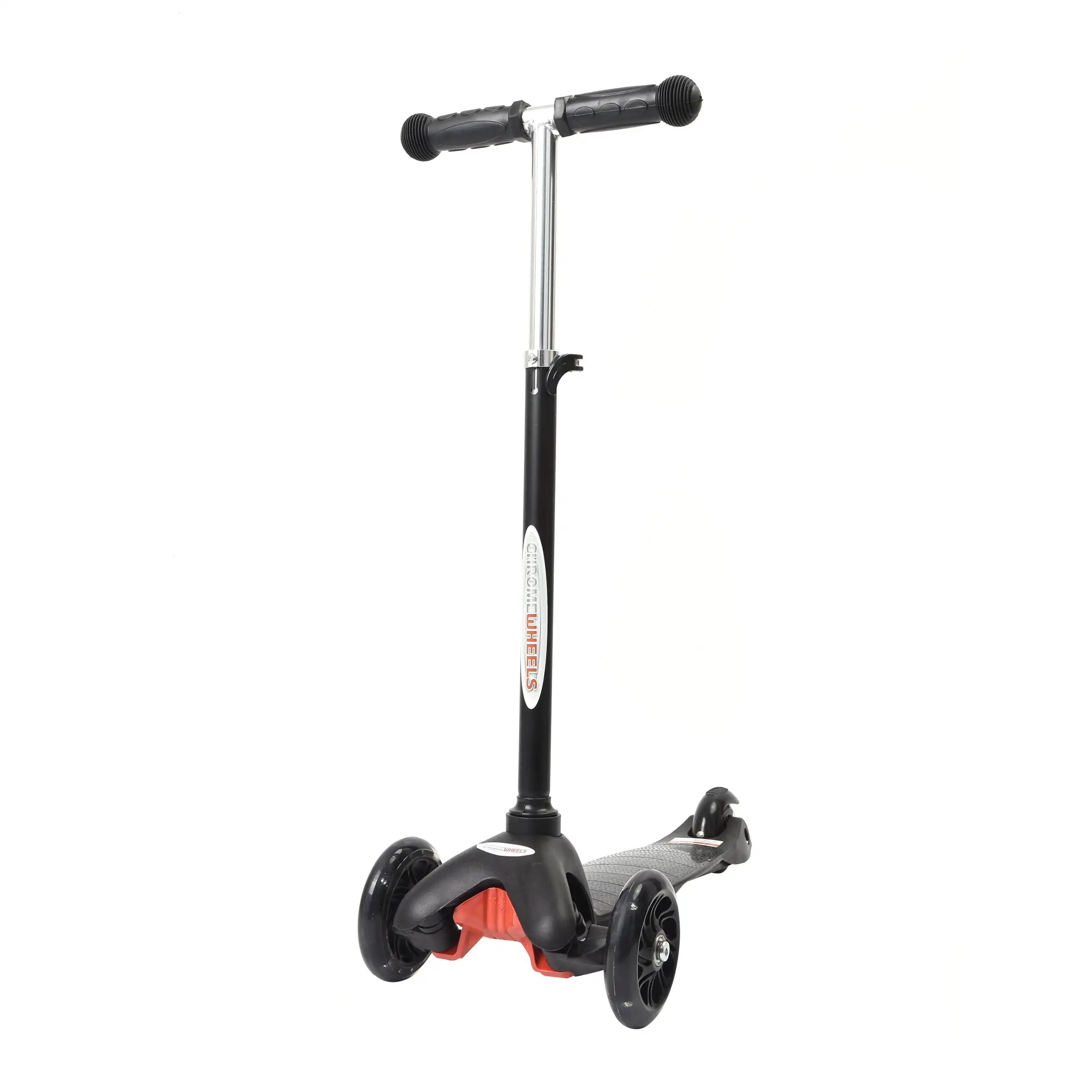 

Mini Plus GlideKick Scooter With Transparent Flashing PU Wheel - Black