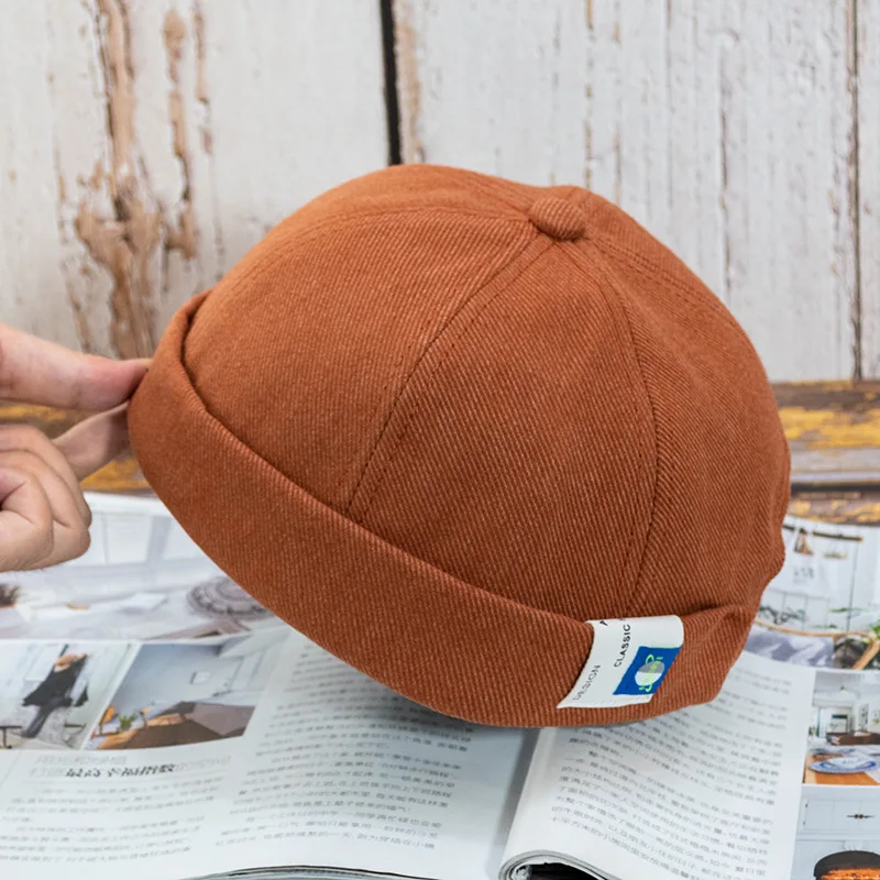 Винтажная шапка Docker для мужчин Повседневная в стиле хип-хоп женские хлопковые