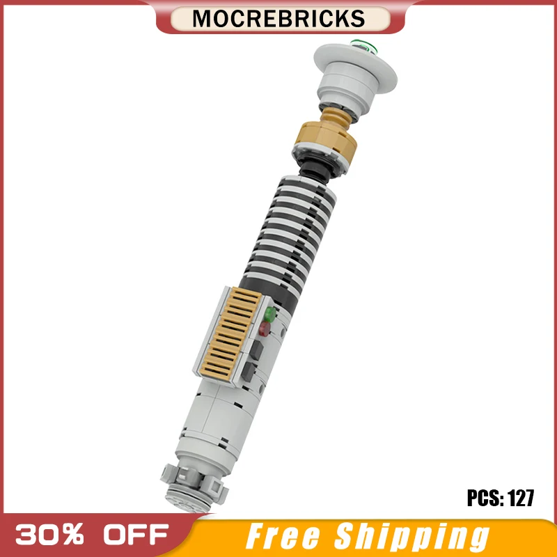 

Star Plan Building Block Toys One Handed Weapon MOC-35690 Luke Lightsaber Laser Sword DIY Block Bricks Toy Kid Gift
