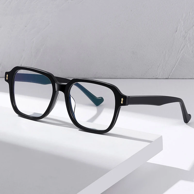 

Retro Square High Quality Men Women Anti Blue Light Acetate Glasses Frame Fashion Optical Glasses
