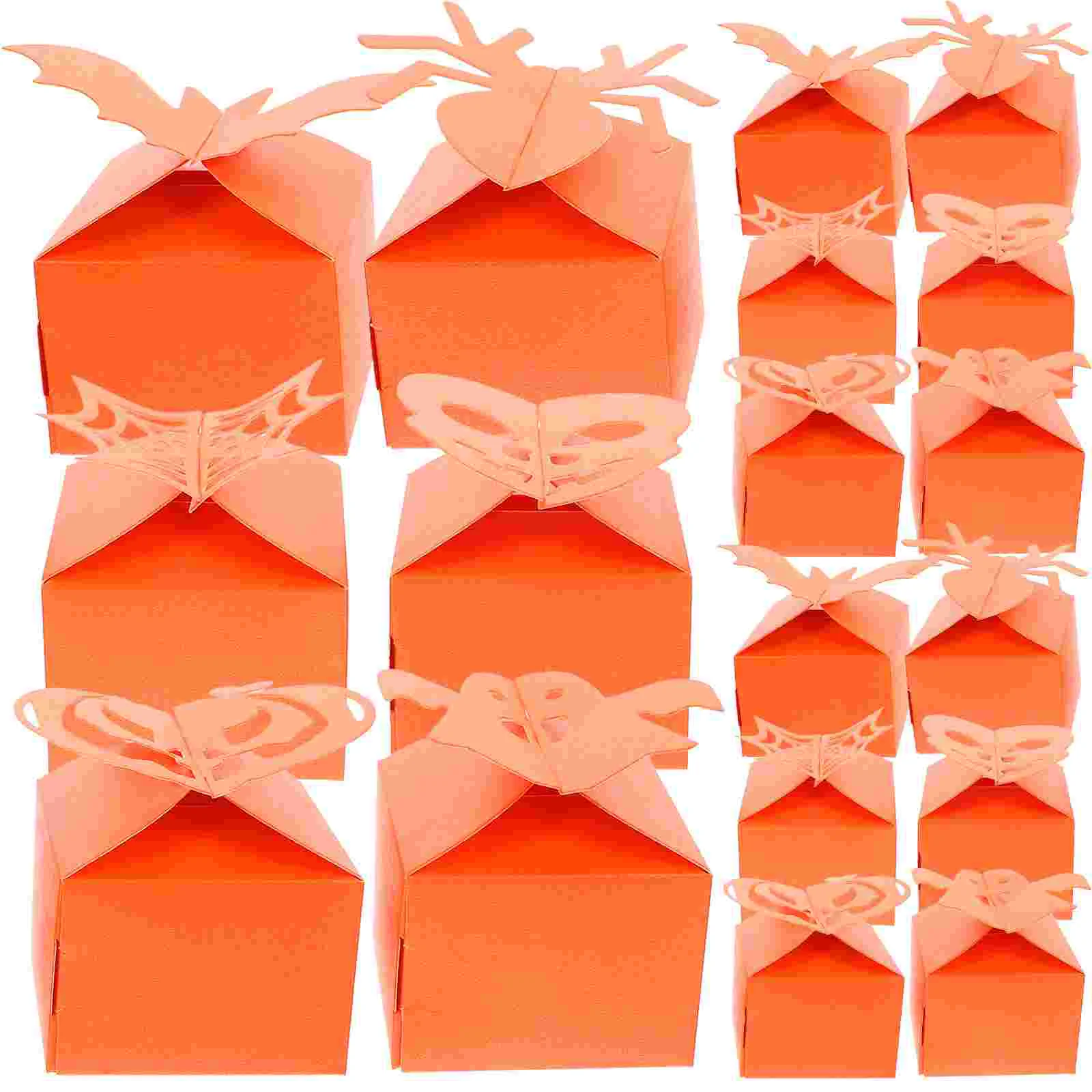 

48 pcs Halloween Paper Gift Boxes Candy Boxes Gift Packaging Boxes Halloween Packing Boxes