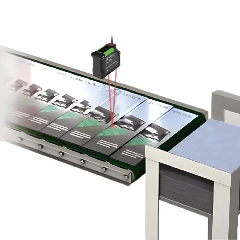 Замените лазерный датчик смещения Keyence высокочастотный расстояния линии головка