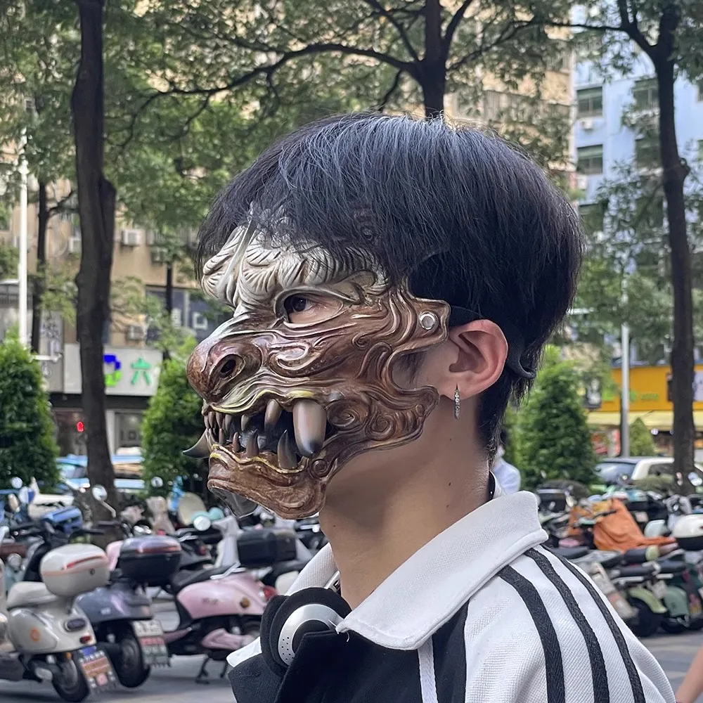 Черный миф: Wukong Nuo смоляная маска для косплея костюм на Хэллоуин реквизит игровая