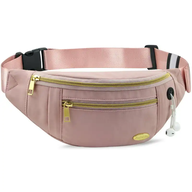 Fashionable Women Waist Pack Crossbody Bum Bag Fanny Pack for Hiking, Traveling, Cycling - Perfect for Outdoor Adventures.