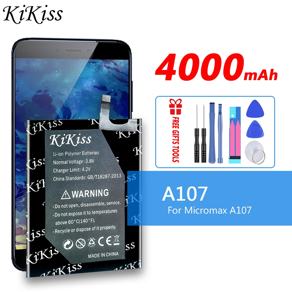 

4000mAh A107 запасная батарея для мобильного телефона для Micromax A107