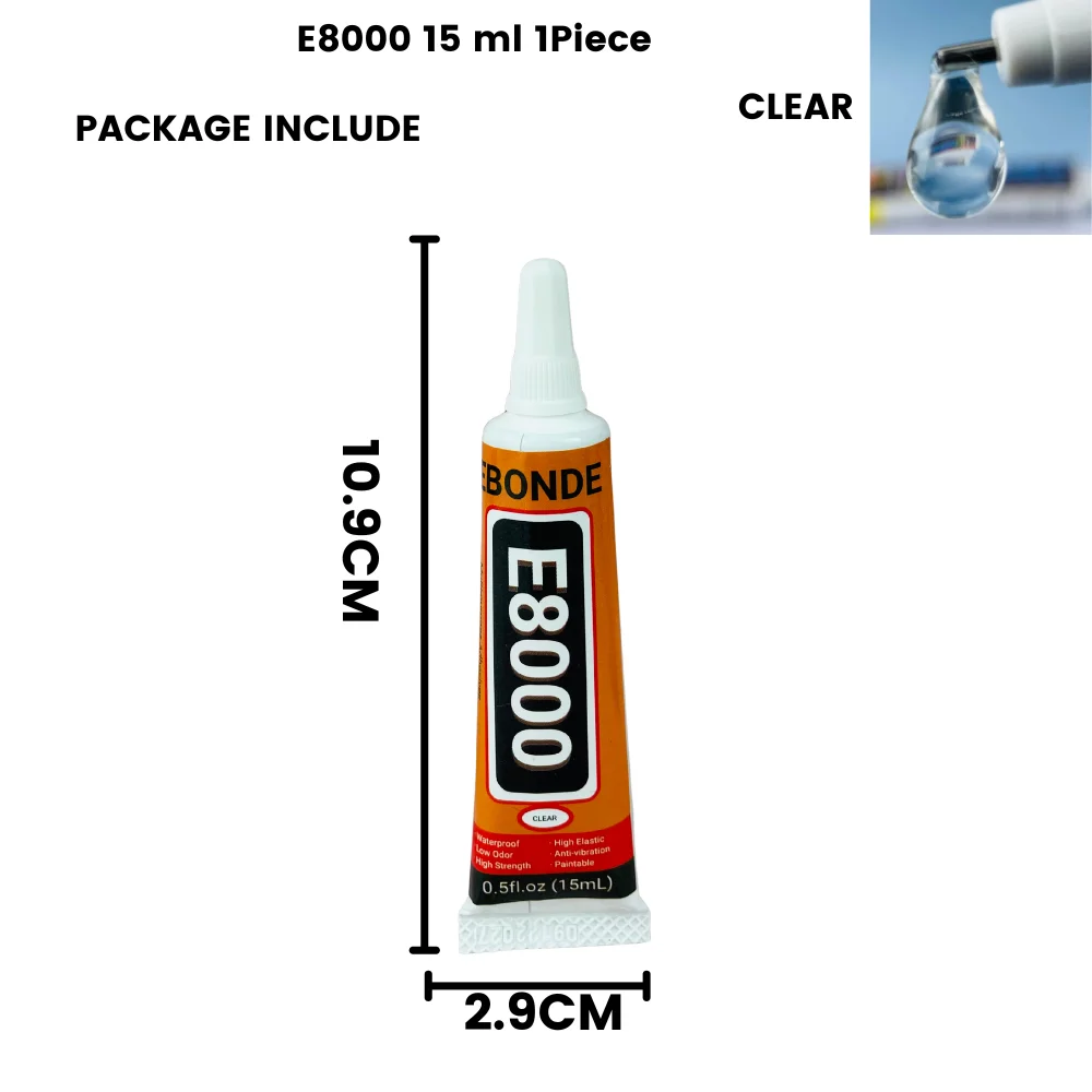 Булаен E8000 прозрачный контактный клей для ремонта