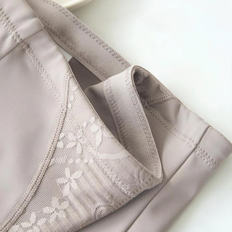 Elastic Shapewear Shorts Women High Waist Lace Panties Boxer Seamless Waist Trainer Body Shaper Tummy Control Hip Lift Panties