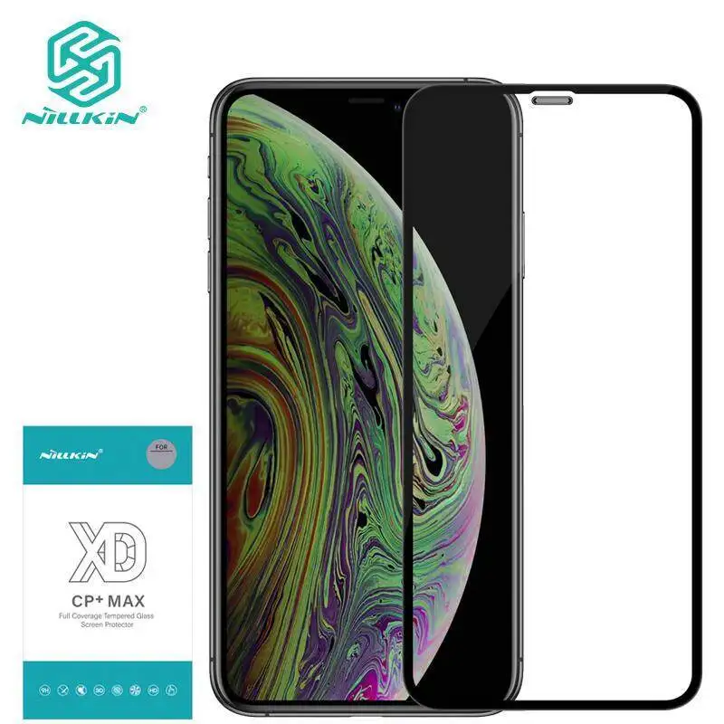 

Изогнутое закаленное стекло Nillkin с полным покрытием для iPhone 11 11 Pro, защита экрана, Антибликовая Взрывозащищенная защитная пленка