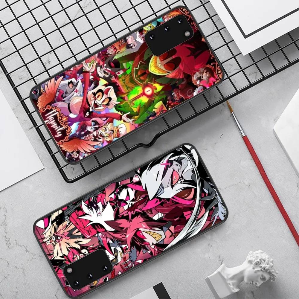 Чехол H-Hazbin Hotels для Samsung S 20 21 22 23 plus Ultra Redmi Note 8 9 10 11 Huawei Y 5 6