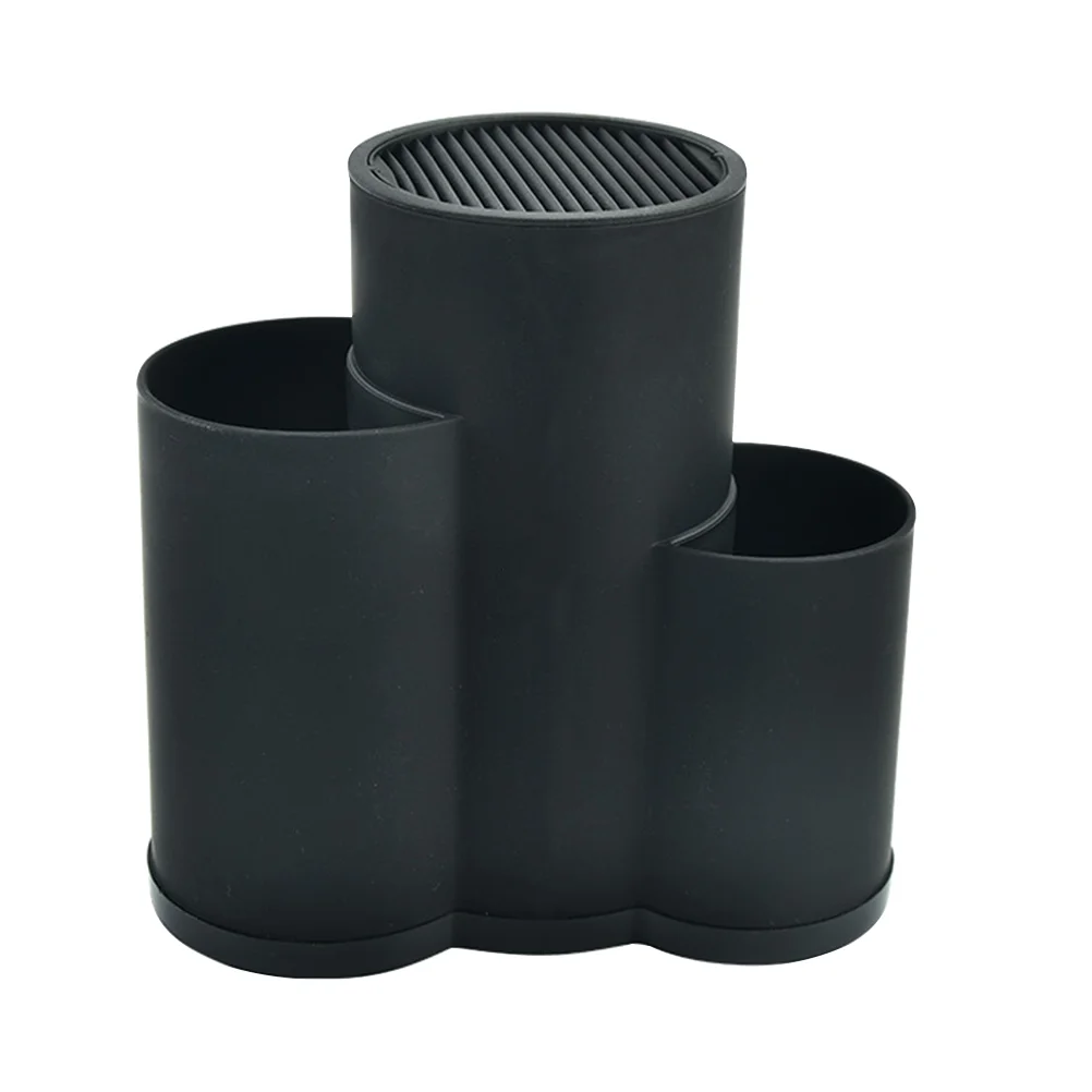 

Holder Utensil Kitchen Storage Rack Stand Organizer Hair Container Cooking Block Flatware Cutlery Sharpener Tool Highlights