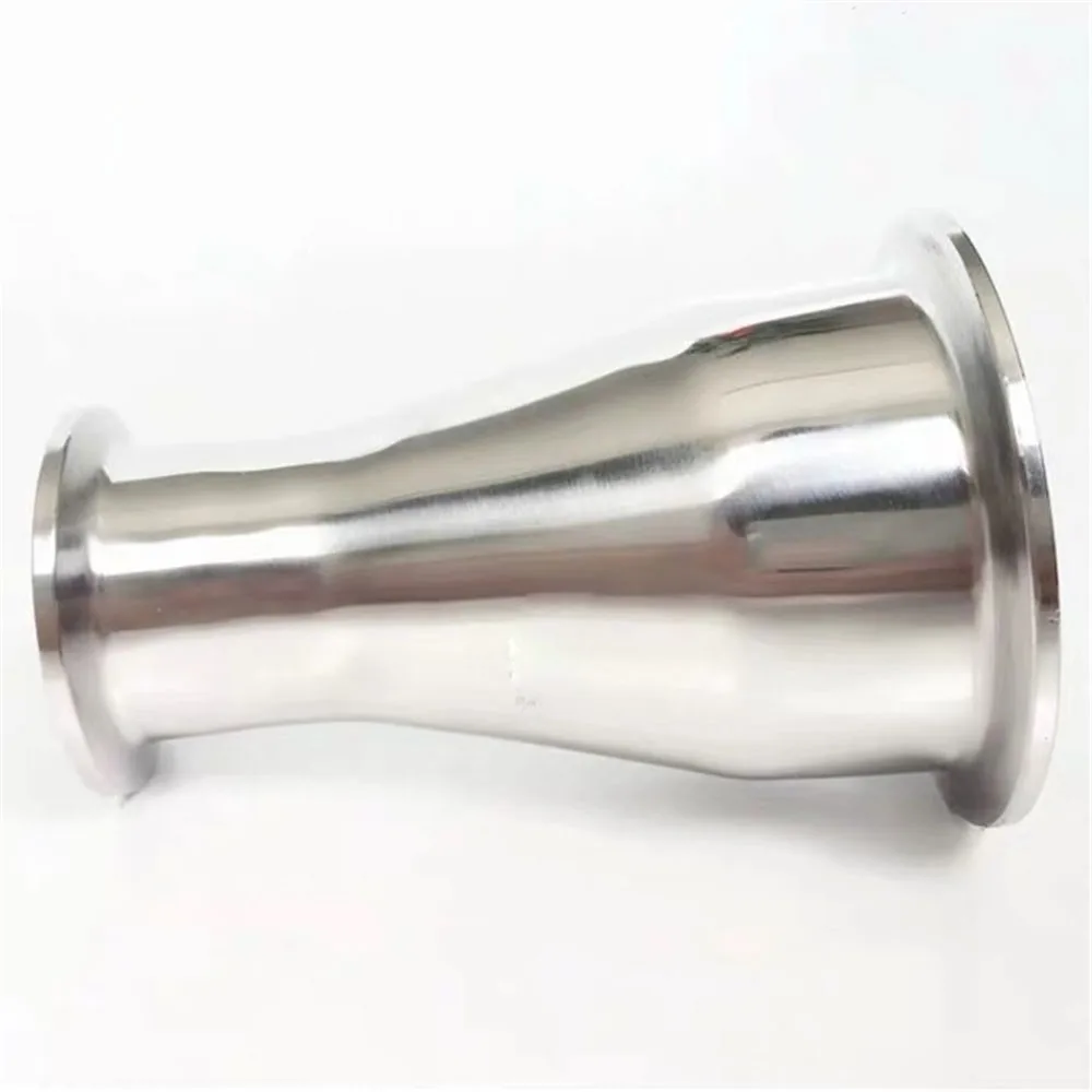 

Concentric Reducer 2.5"(63mm)OD77.5 x 2"(51mm) OD64 Tri Clamp Sanitary Pipe Fitting Stainless Steel SS304