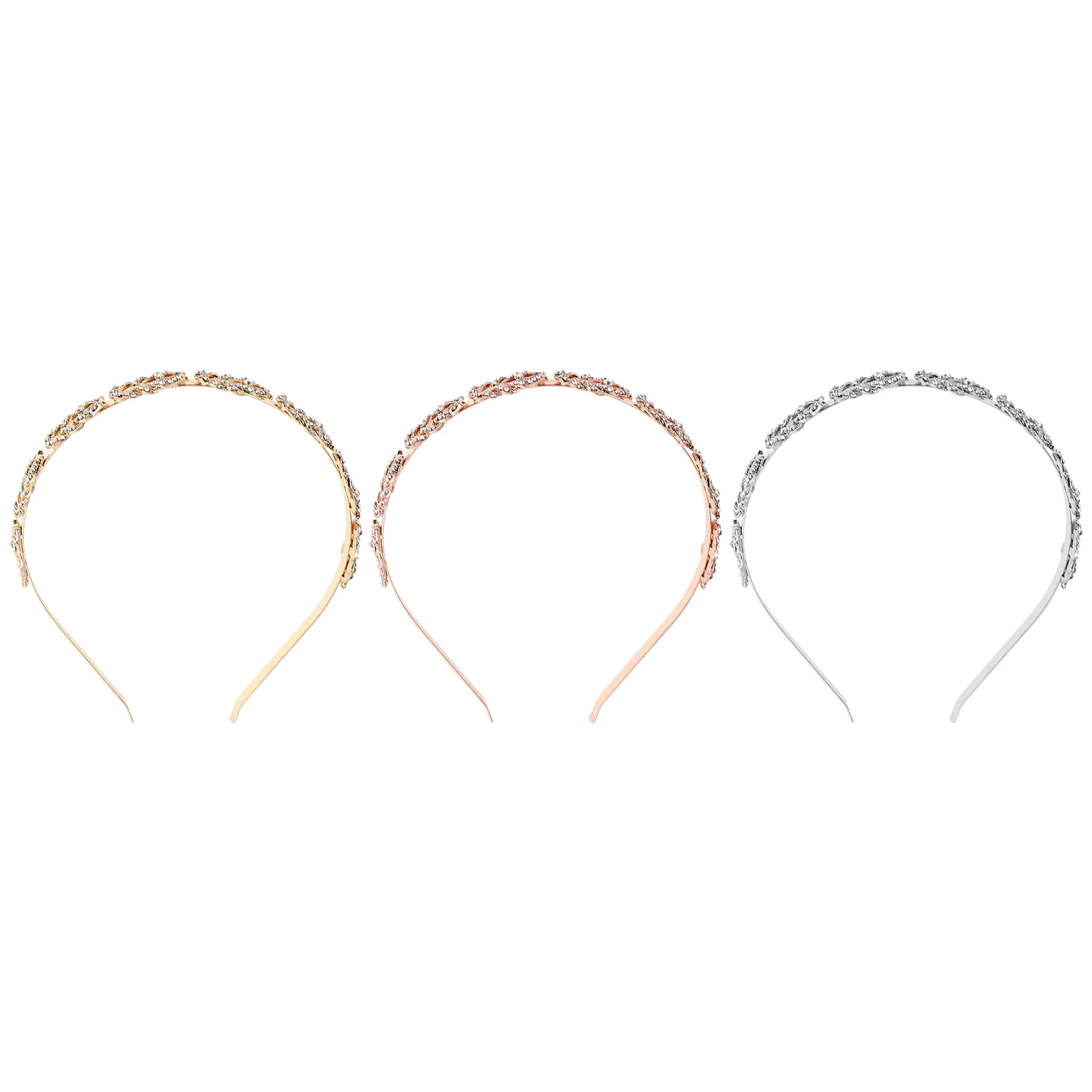 

Rose Bridal Headband Brides Women Headpiece Hairband Headbands Womens