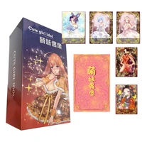 goddess story collection cards cute girl idol box child kids birthday gift game cards table toys for family children christmas