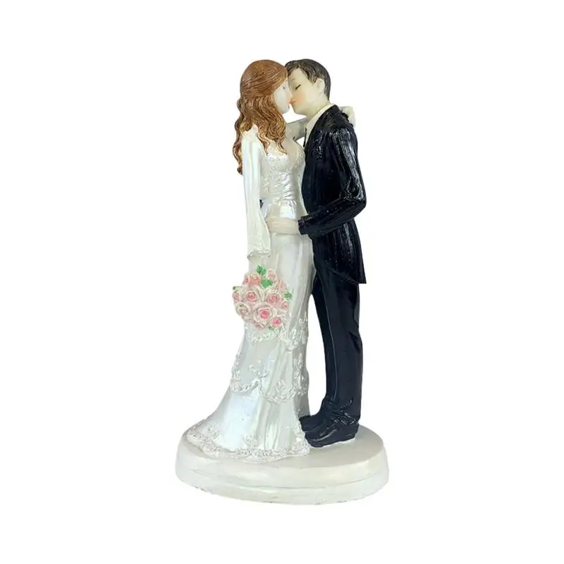 

Bride and Groom Cake Toppers Mini Bride Groom Figurines Statue Wedding Cake Toppers Wedding Dessert Cake Topper Party Supplies