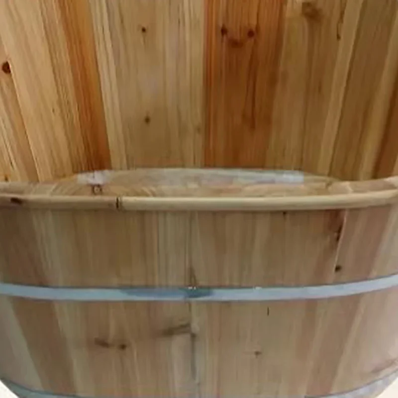 Большая цельная деревянная ванна большой красивый сливной изоляционный