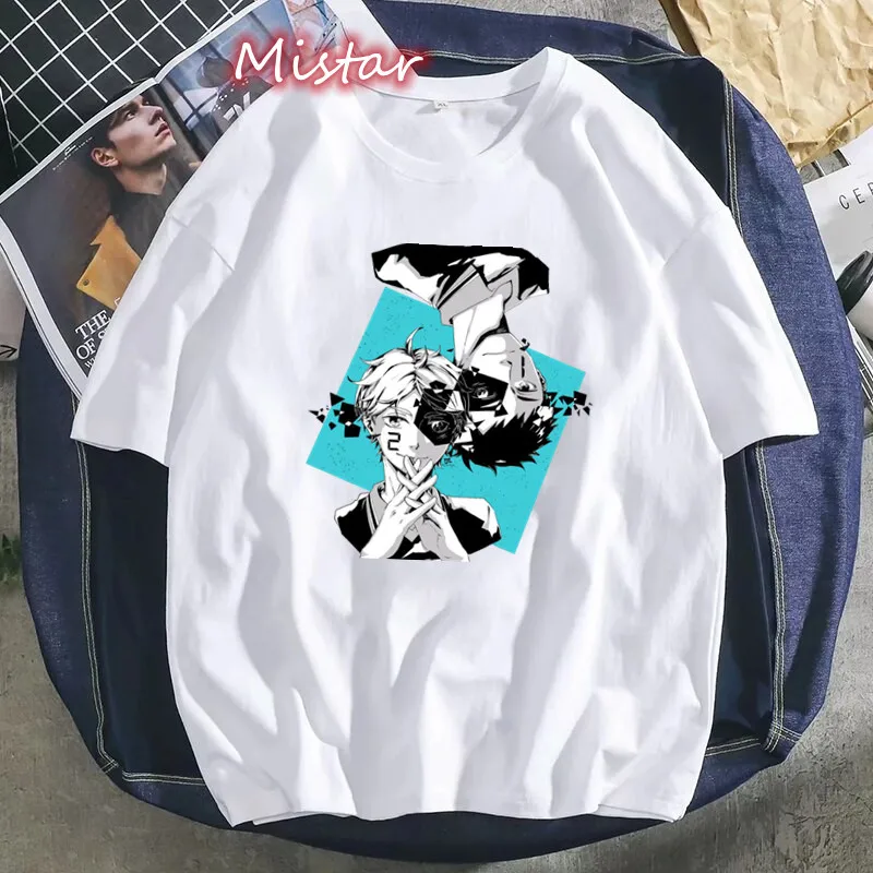 

Футболка Haikyuu женская с японским аниме принтом, эстетичный черный топ в стиле Харадзюку, футболка с рисунком манга, модная мультяшная футбол...