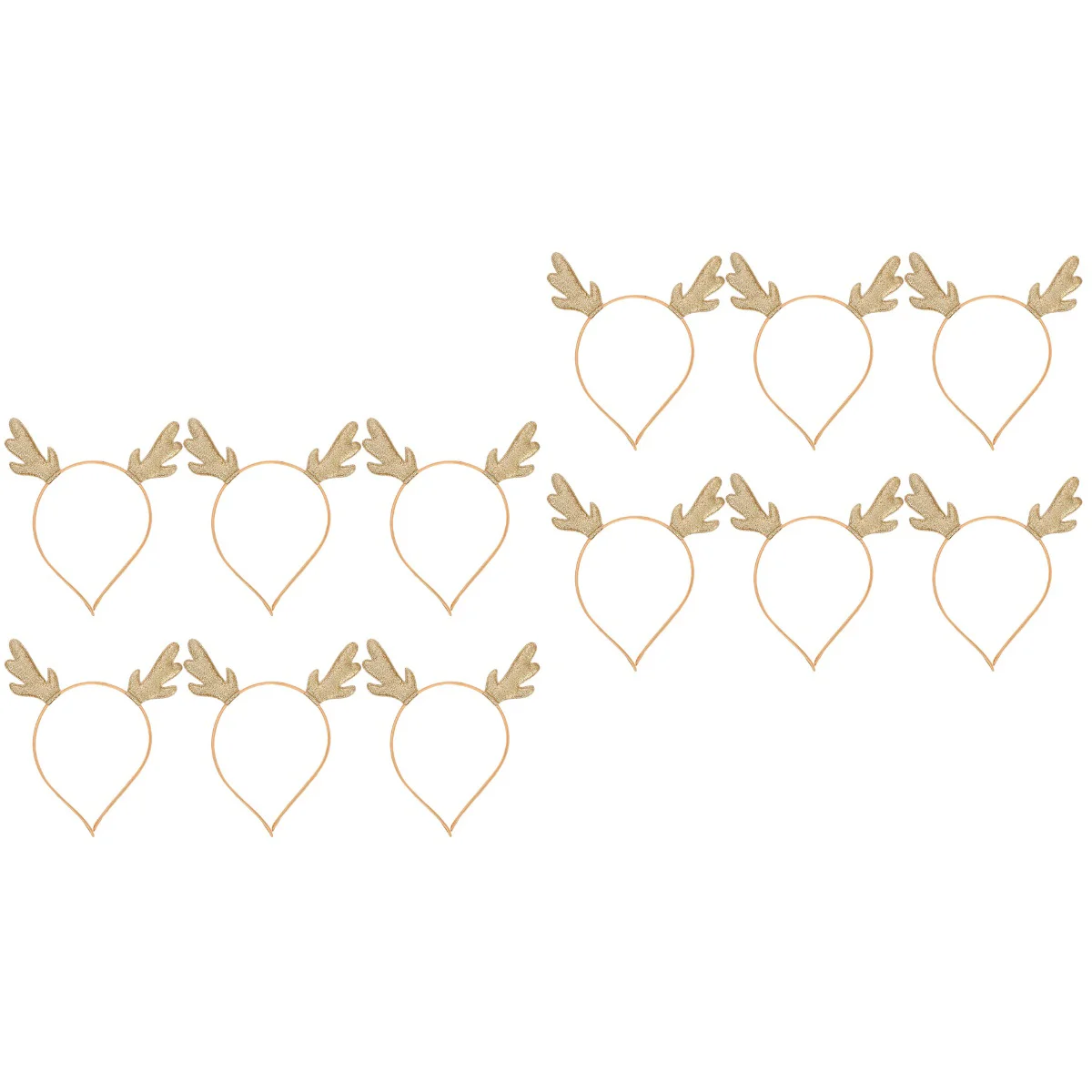 

12 шт., повязка на голову с рогами