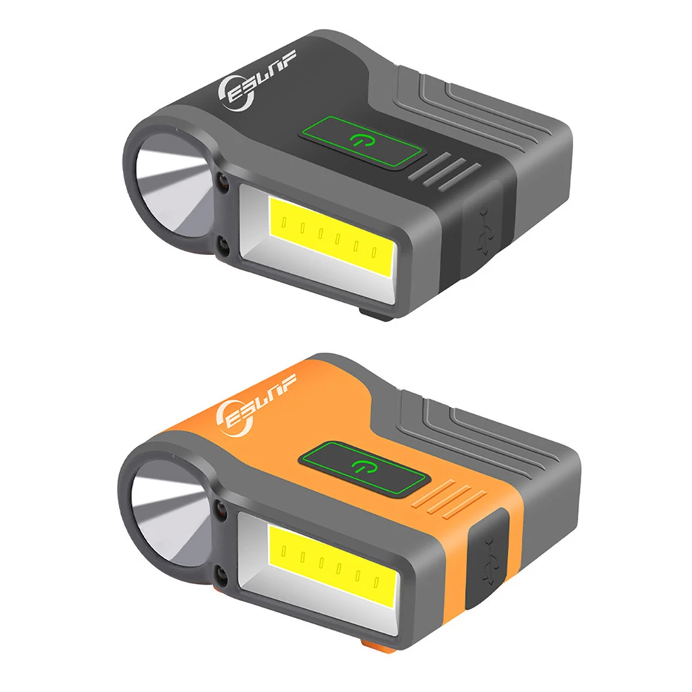 

COB LED Induction Sensor Headlamp Waterproof Clip-on Baseball Cap Lamps Hat Light Outdoor Headlight Fishing Lights