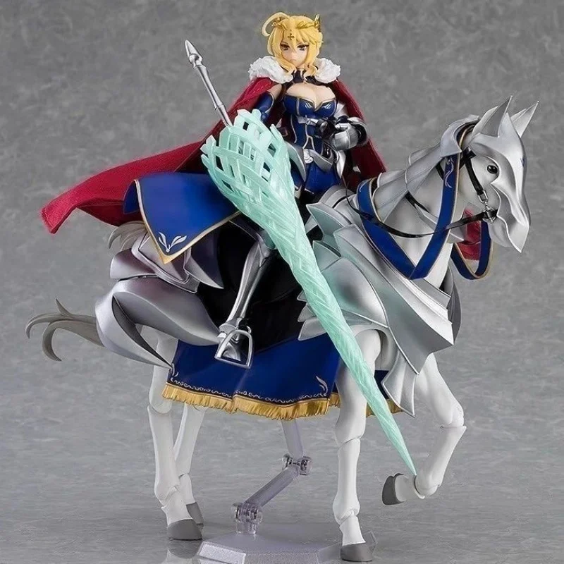 Фото Figma 568 Dx с артикуляционной серой Artoria Pendragon Dx версия экшн-фигурка высокого качества аниме фигурки Ко модель игрушки №2