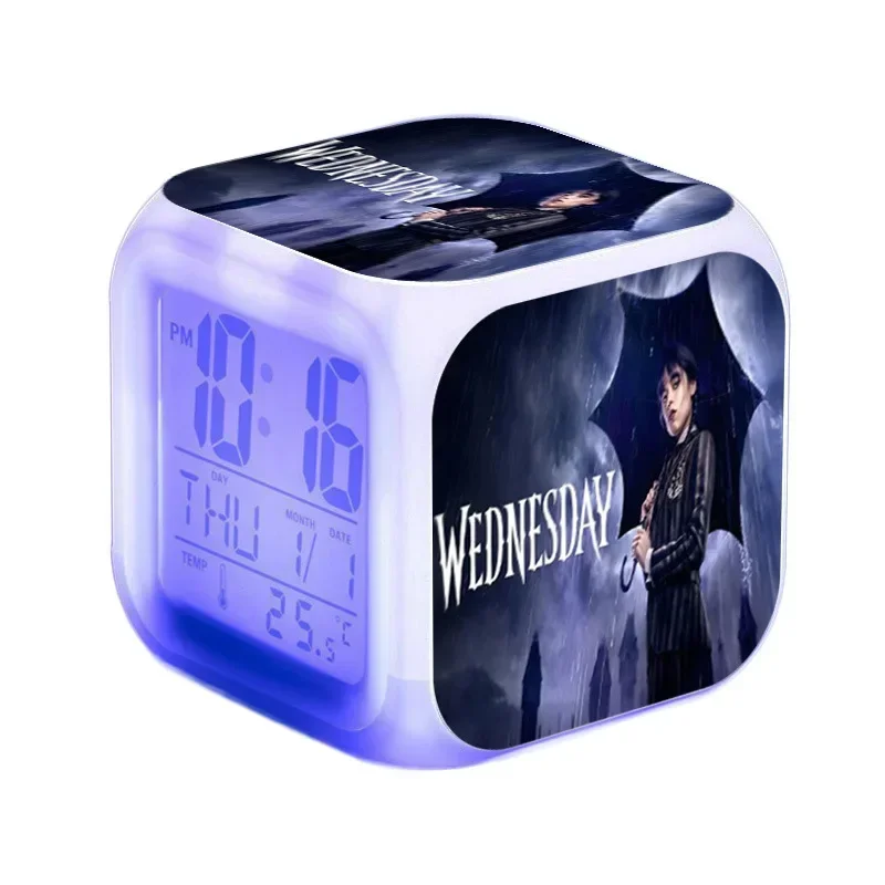 Adдакс Креативный Цифровой Будильник Для Ноутбука Меняющая Цвет Периферия