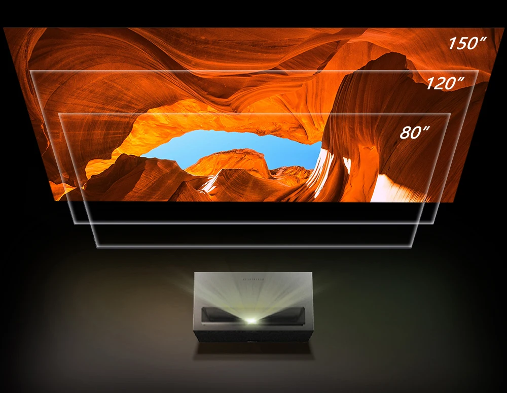 Проекторы Formovie T1 4k тройной короткофокусный лазерный проектор для театра Ust Smart TV